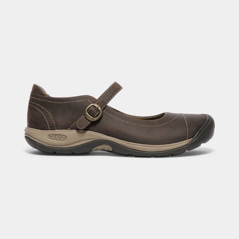 Discount Keen Presidio II Womens Casual Shoes Coffee (3085-QYSHI)